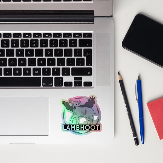 LambHoot - Holographic stickers